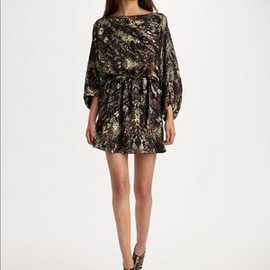 Parker Silk Print Dress